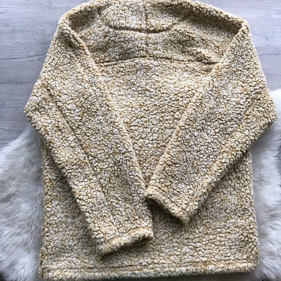 True Grit Mustard Frost Tip Pullover - Picture 4 of 5